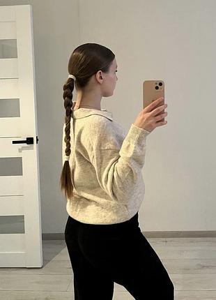 Светр з коміром🤍 8