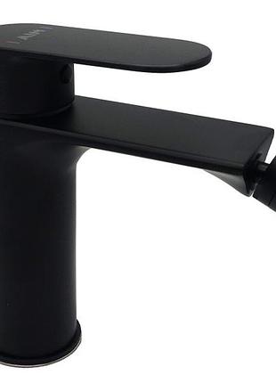 Смеситель для биде латунь aim черный матовый dg01260 (matte black)