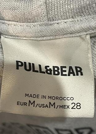 Біле худі оверсайз pull&bear розміру м 7