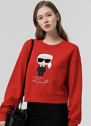 Кофта світшот karl lagerfeld оригинал xs, l