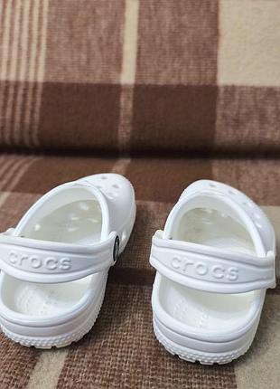 Дитячі тапки сандалі крокси crocs 3