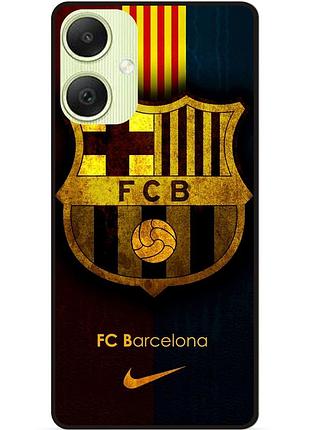 Чехол силиконовый бампер для samsung a06 с рисунком barcelona барселона