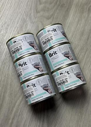 Brit care wet struvite вологий корм для котів, захворювання счкх, лот 6 шт