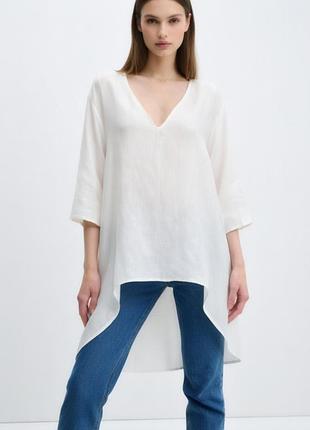 Zara блузка сорочка л зара