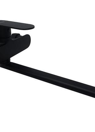 Смеситель для кухонной мойки aim настенный черный матовый dg01252 (matte black)