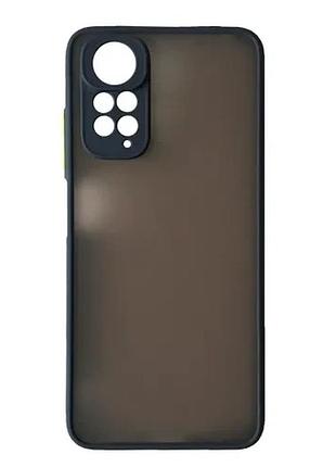 Чохол-бампер захисний gingle matte case xiaomi redmi note 11 pro blue
