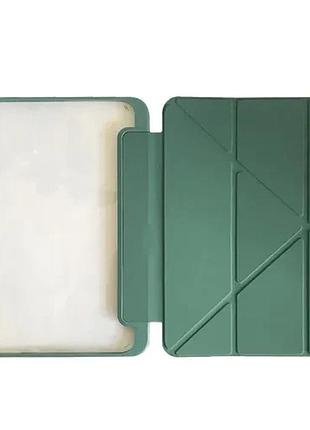 Чехол smart case clear for apple ipad air 11 2024/2025 green