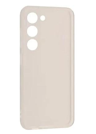 Чехол силикон clear case 2.0mm for samsung s23 (s-911) clear