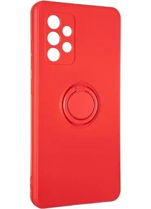 Чохол ring case для samsung a52 4g (a525) red