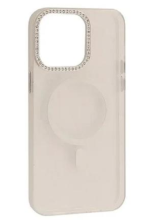 Чехол mirage heart magsafe for iphone 13 pro white