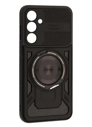 Чохол protective ring magsafe for samsung s24 black
