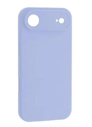 Чехол silicone case camera protective for iphone 17 air (41) lilac