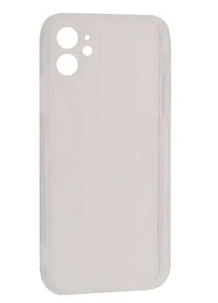 Чохол силікон clear case 2.0 mm for iphone 11 clear