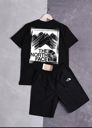 Комплект шорти+футболка the north face tnf