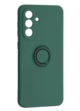 Чехол ring case для samsung a36 5g army green