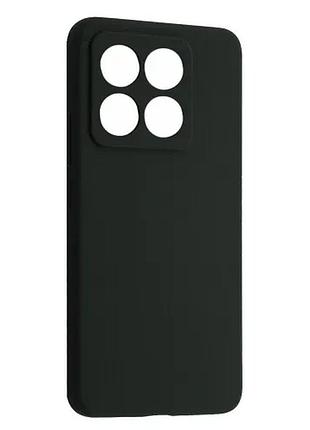 Чехол silicone case luxury для xiaomi 14t forest green