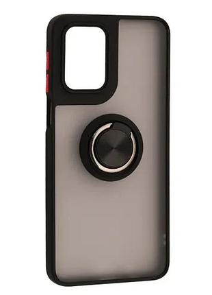 Чохол gingle ring case for motorola g55 black