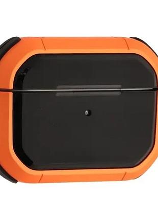 Чехол для airpods pro 2 bodyguard case black orange