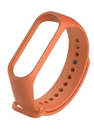 Ремінець для xiaomi mi band 3/4 orange