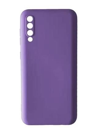 Чохол silicone case camera (no logo) для samsung a30s (a307)/a50 (a505) lilac