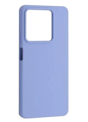 Чехол silicone case luxury для xiaomi redmi note 13 5g lilac