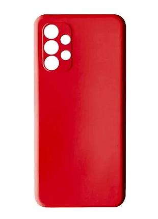 Чехол silicone case camera (no logo) для samsung a52 4g (a525) red