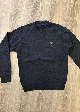 Светр gant шерсть лами 3