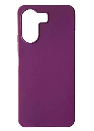 Чохол silicone case full for xiaomi redmi 13c/poco c65 grape