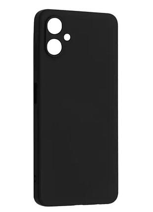 Чохол silicone case full for samsung a06 (a065) black