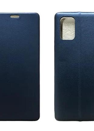 Чохол-книжка level for samsung a71 (a715) blue