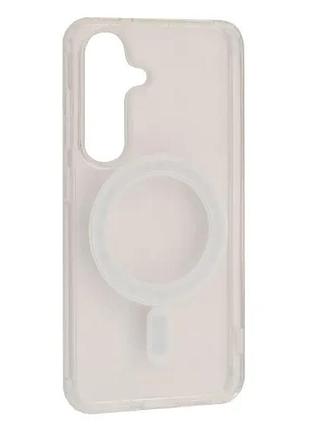 Чохол clear case magsafe (тех пак) for samsung s25 plus