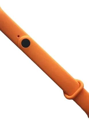 Ремінець для xiaomi mi band 8/9 dark orange