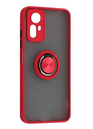 Чехол gingle ring case for xiaomi redmi note 12s red