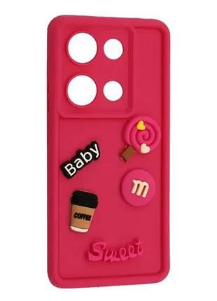 Чохол happy для xiaomi redmi note 13 pro 4g pink