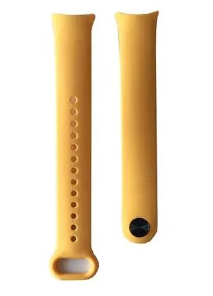 Ремінець для xiaomi mi band 8/9 yellow
