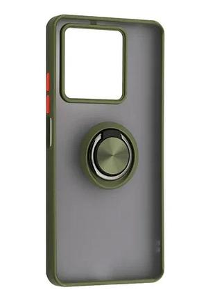 Чохол gingle ring case for xiaomi redmi note 13 5g khaki