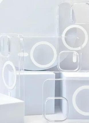 Чехол clear case magsafe (pс) iphone 15 2