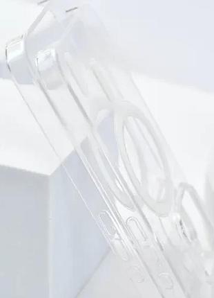 Чехол clear case magsafe (pс) iphone 15 4