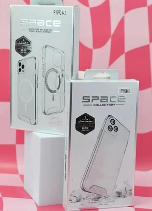 Чехол space magsafe drop protection for iphone 16 pro max transparent 5