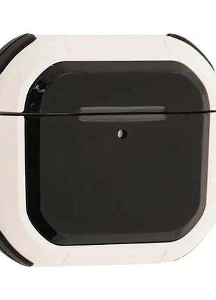Чехол для airpods 4 bodyguard case black white