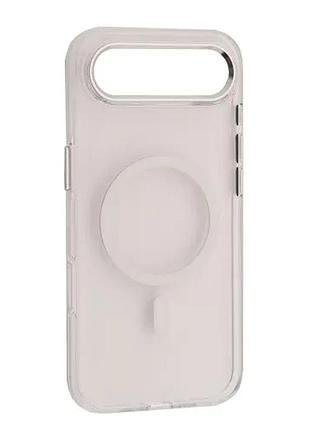 Чехол silver shield magsafe for iphone 17 air transparent color