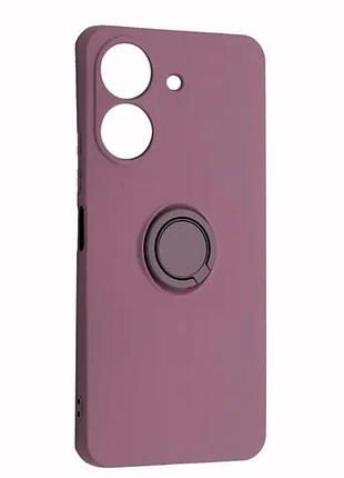 Чохол ring case для xiaomi redmi 13c/poco c65 cherry purple