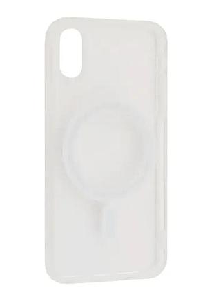 Чохол clear case magsafe (тех пак) for iphone xs