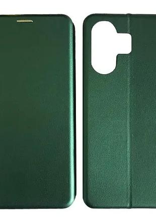 Чохол-книжка level for xiaomi poco m6 5g midnight green