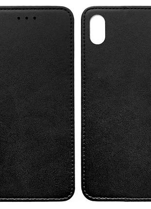 Чехол-книжка black tpu magnet for xiaomi redmi 7a black