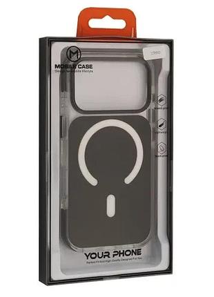 Чехол elegant magsafe for iphone 17 pro max gold