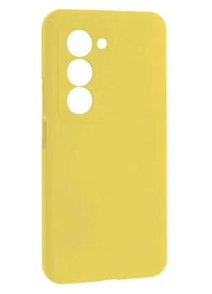 Чехол silicone case luxury для xiaomi redmi 15 5g (171mm) yellow