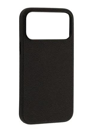 Чохол techwoven case with magsafe for iphone 17 pro max black