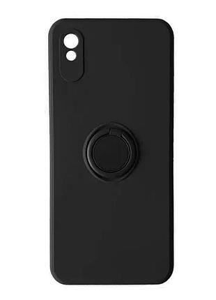 Чехол ring case для xiaomi redmi 9a black