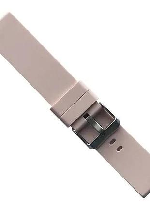 Ремешок silicone metal claps 22mm. silt